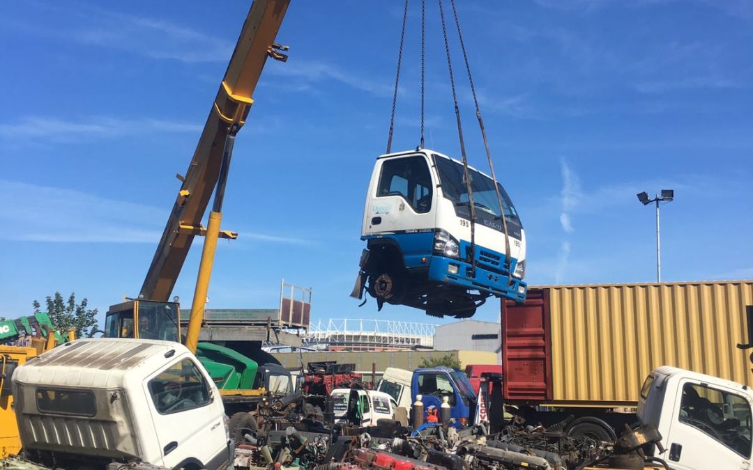 Truck Cabs dismantled ready for Export