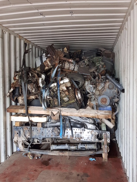 Container shipment to Africa