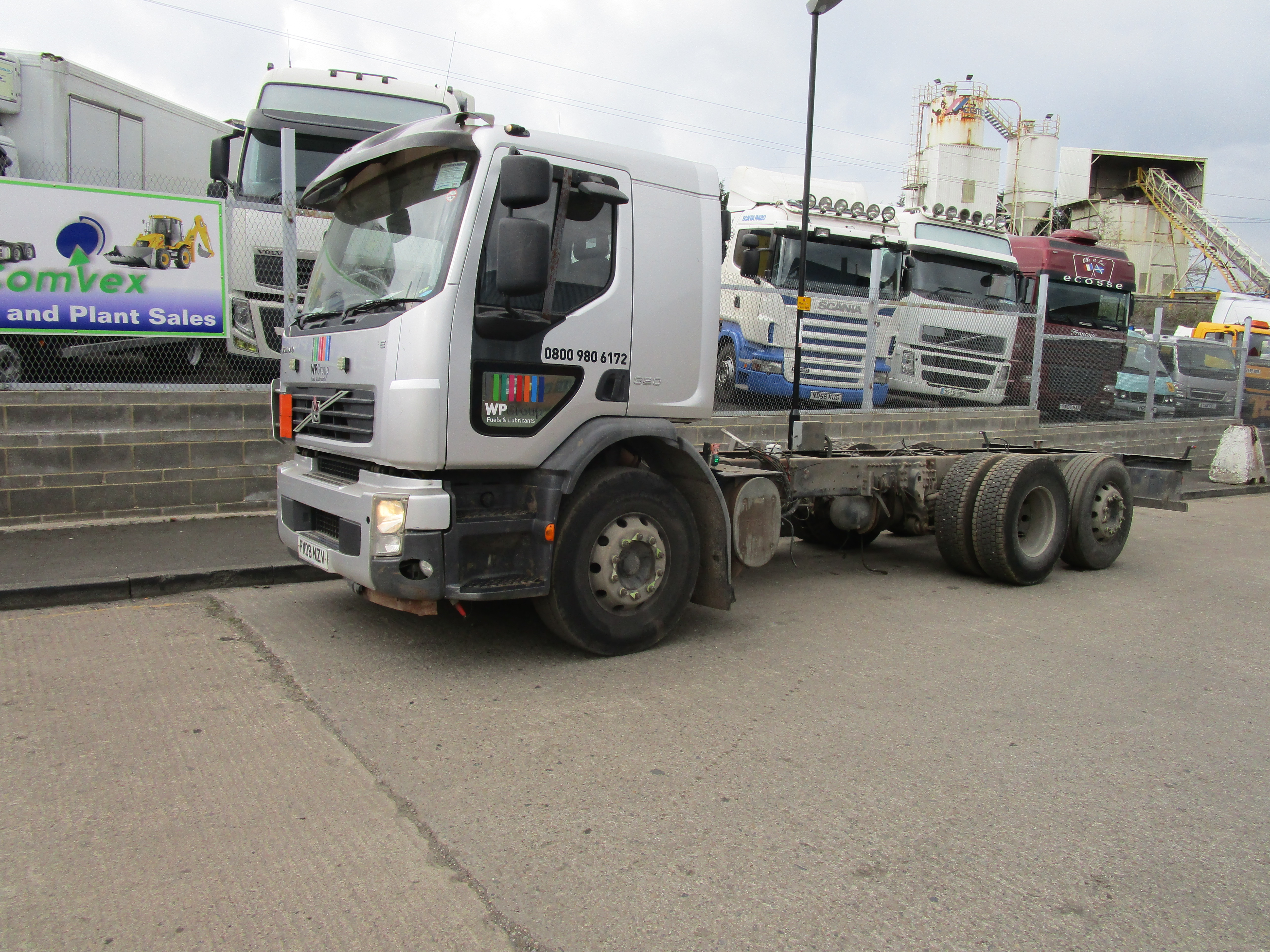 volvo fe breaking for spares